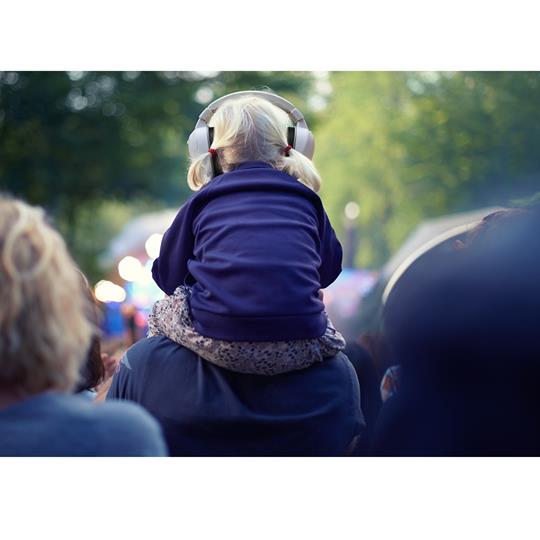 Lucid Audio Kids HearMuffs | White