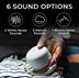 Yogasleep Travel Mini Sound Machine with Night Light | White
