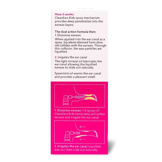 BioRevive Clean Ears Kids - Ear Wax Removal Spray (30ml)