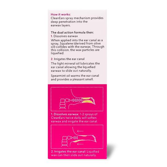 BioRevive Clean Ears - Ear Wax Removal Spray (30ml)