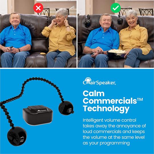 KARE Audio ChairSpeaker CS4 SonicCast TV Listening System