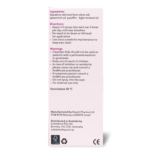 BioRevive Clean Ears Kids - Ear Wax Removal Spray (30ml)